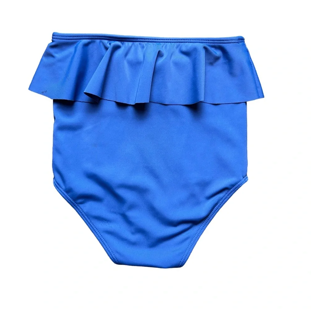 Kortni Jeane royal blue peplum style swimsuit bottoms size 4/5